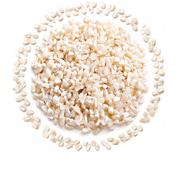 Grits de maíz blanco